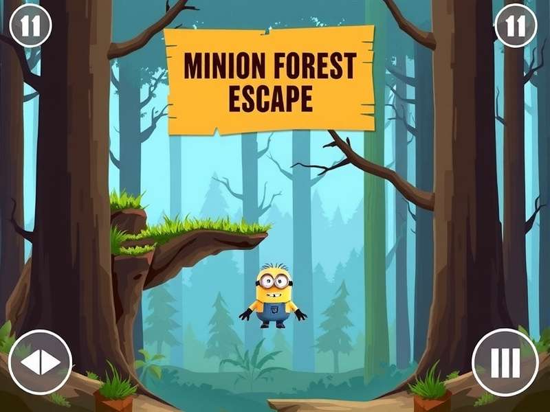 Minion Forest Escape Game Screenshot
